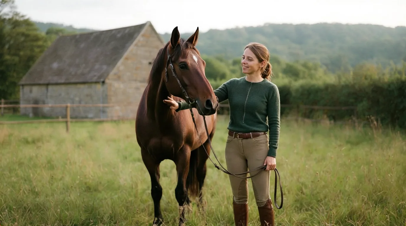 Cours d'équitation à Champagnac, Cantal