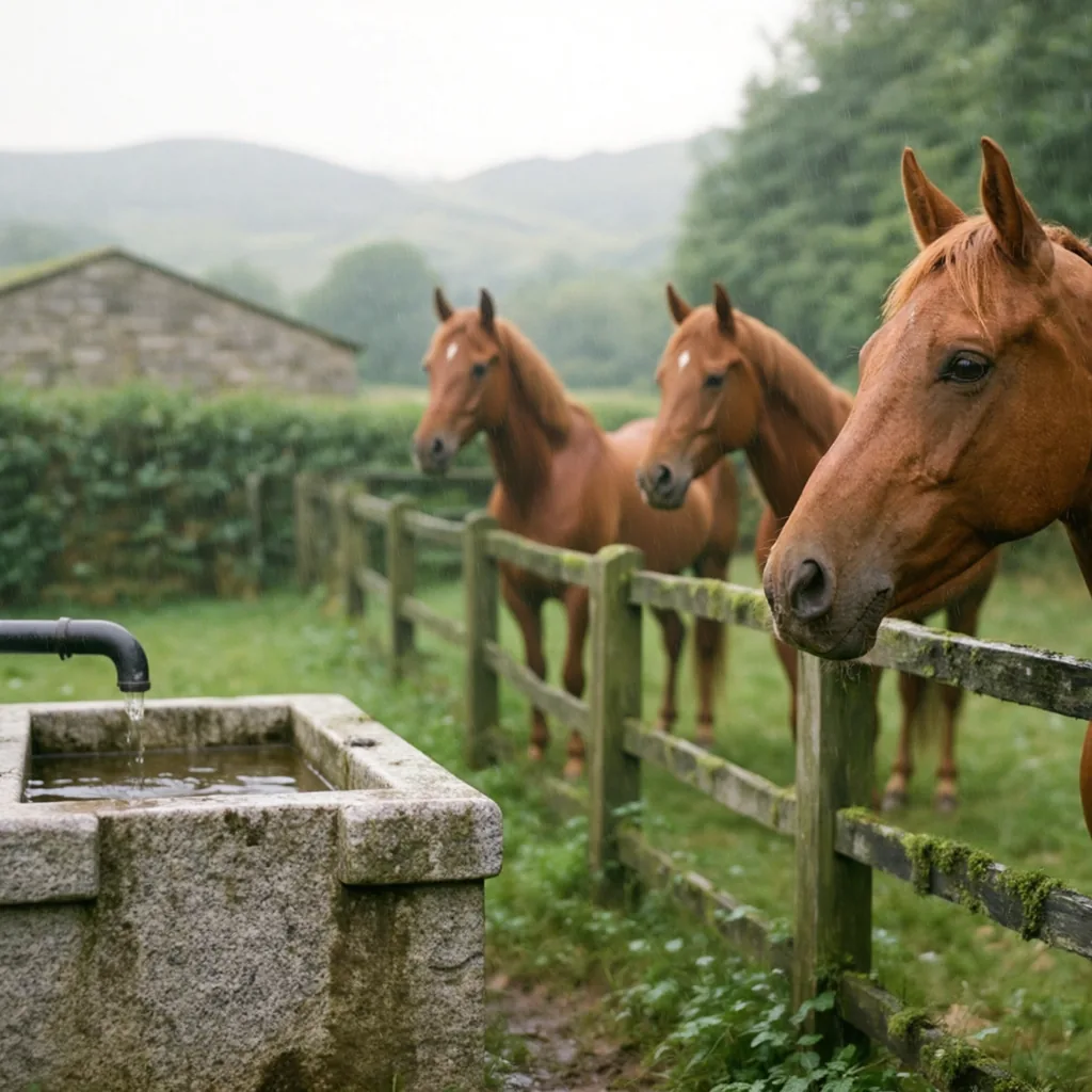 Pension pour chevaux à Champagnac, Cantal